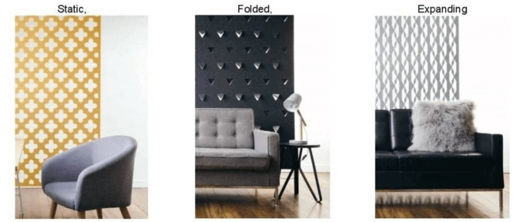 Cascade screens