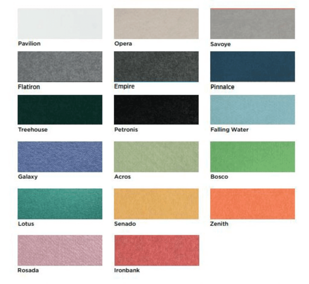 Panels And Baffles Color examples