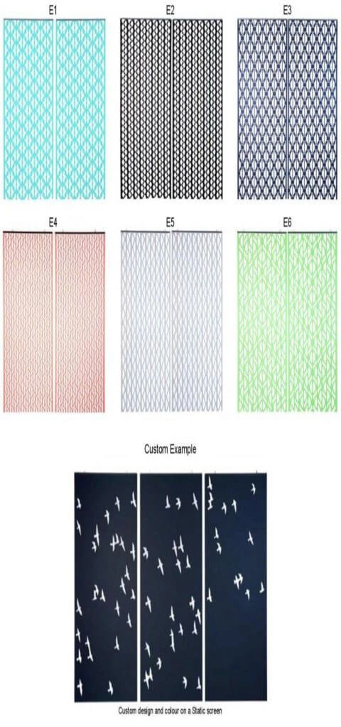 cascade expanding screen designs