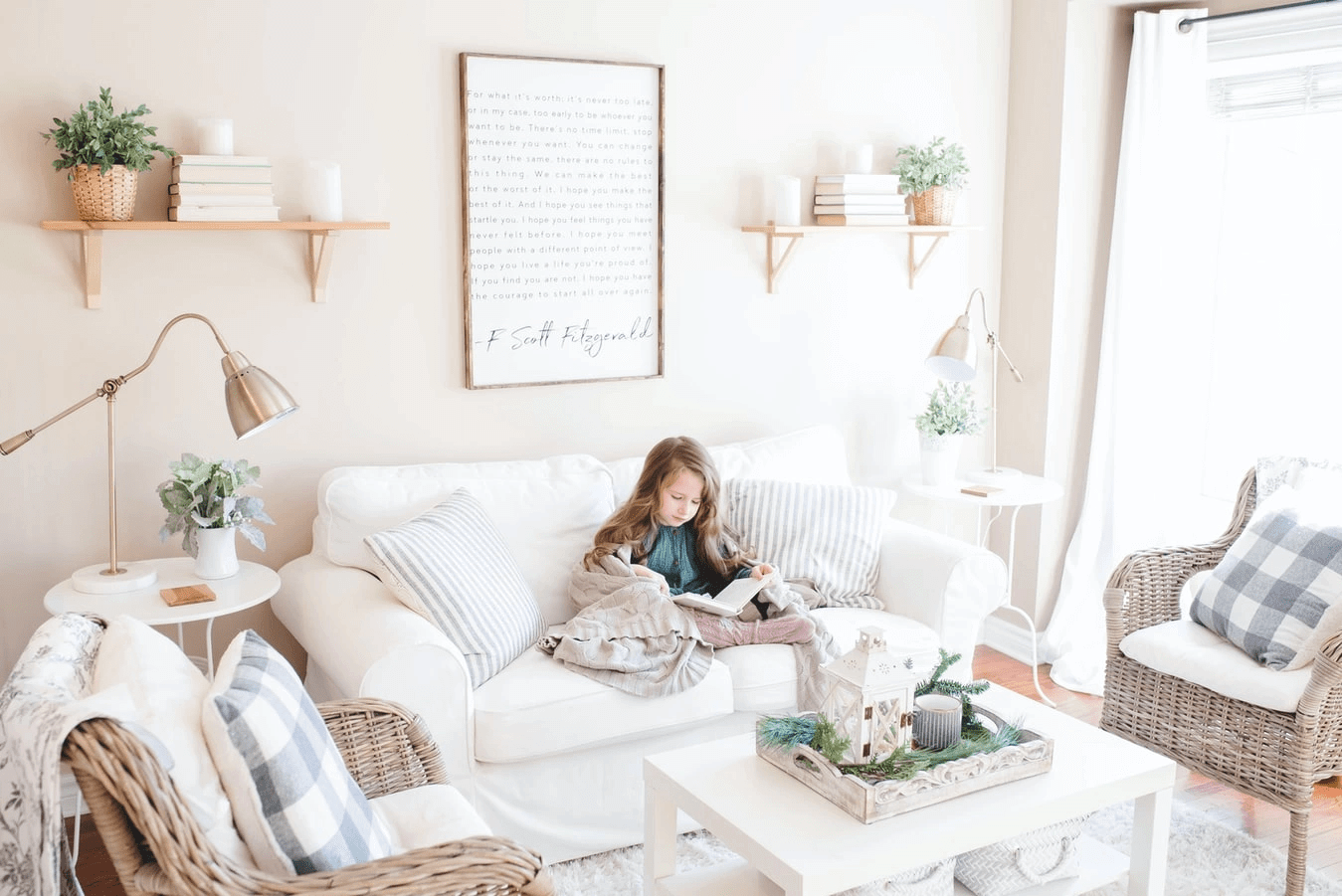 Add an Area Rug on to Bare Floors