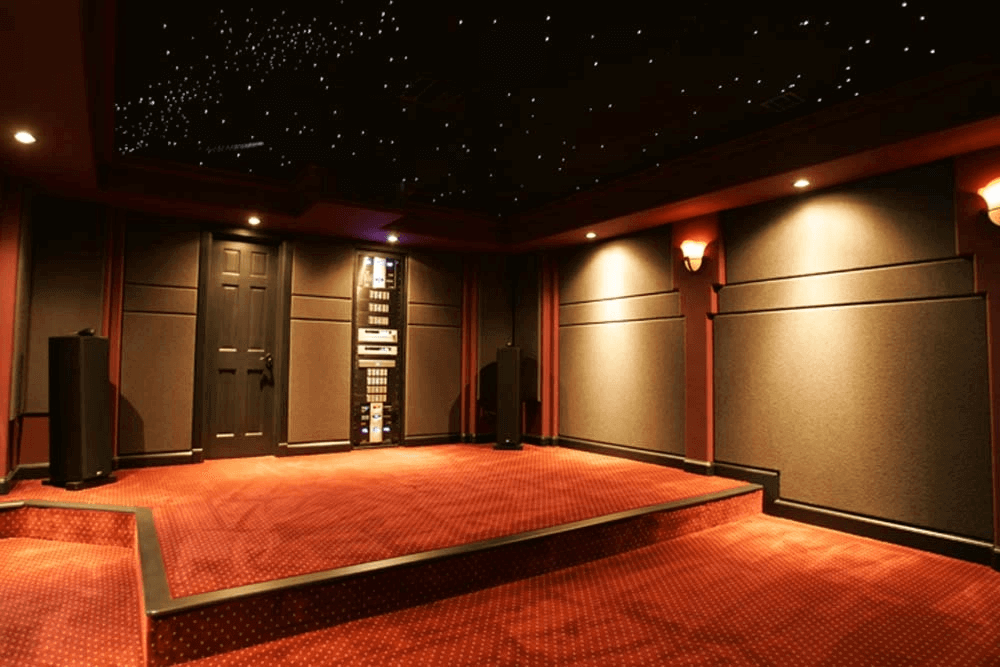 home theater flooring