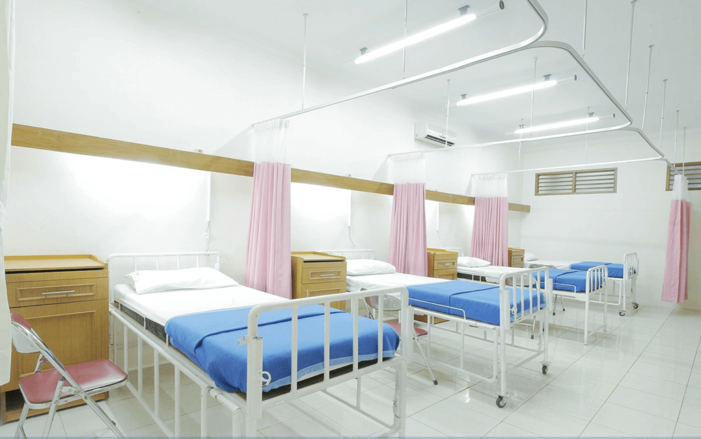 poor acoustical building design - hospital