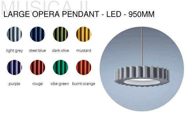 Large Opera pendant