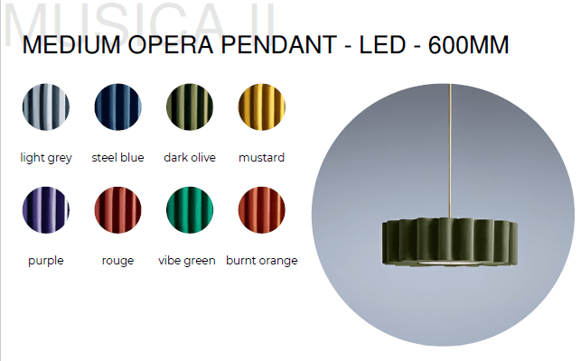 Medium Opera Pendant